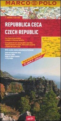 Repubblica Ceca 1:300.000. Ediz. multilingue - copertina