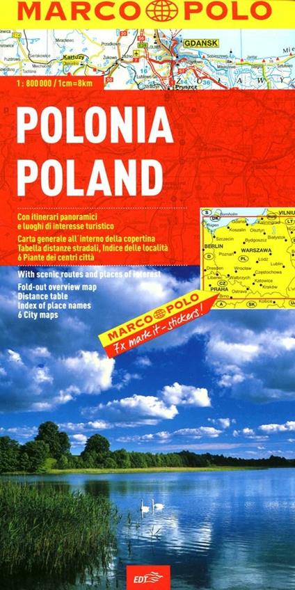 Polonia 1:800.000 - copertina