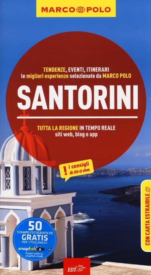 Santorini. Con atlante stradale - Klaus Bötig - copertina