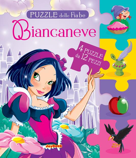 Biancaneve. Puzzle delle fiabe. Ediz. a colori - copertina