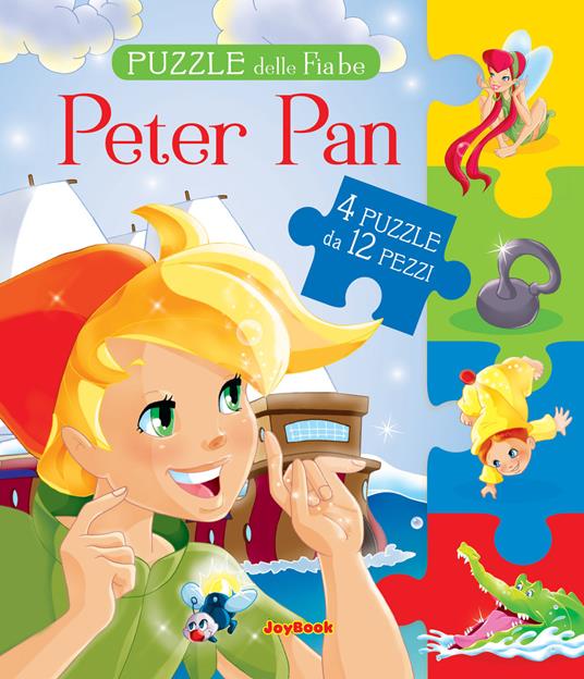 Peter Pan. Puzzle delle fiabe. Ediz. a colori - copertina