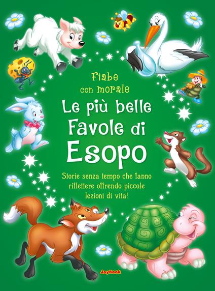 Le più belle favole di Esopo. Ediz. a colori - copertina