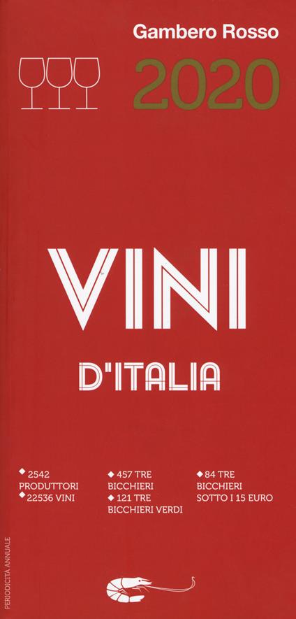 Vini d'Italia del Gambero Rosso 2020 - copertina