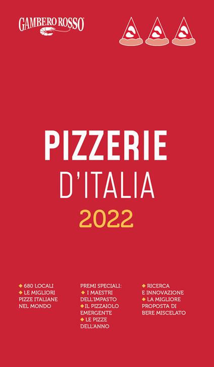 Pizzerie d'Italia del Gambero Rosso 2022 - copertina