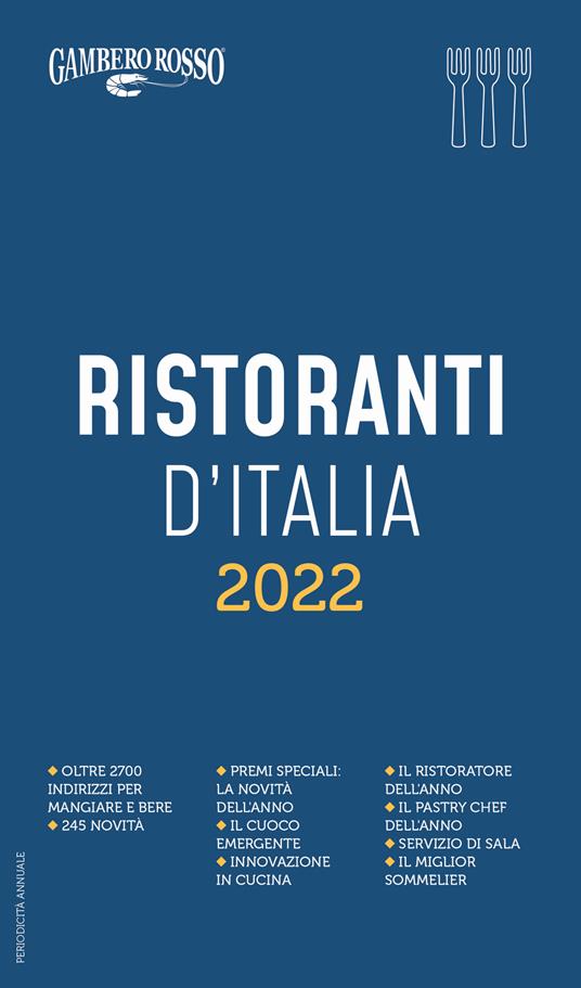 Ristoranti d'Italia del Gambero Rosso 2022 - copertina