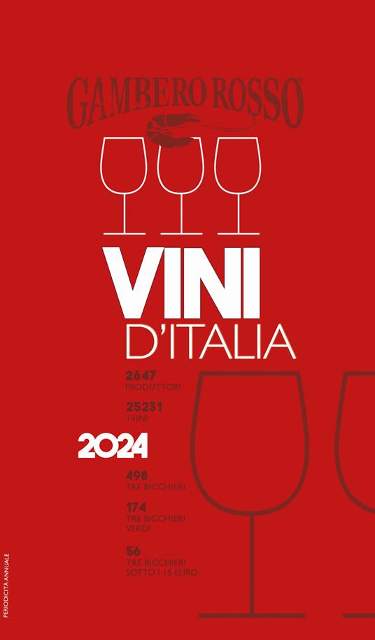 Vini d'Italia del Gambero Rosso 2024 - copertina