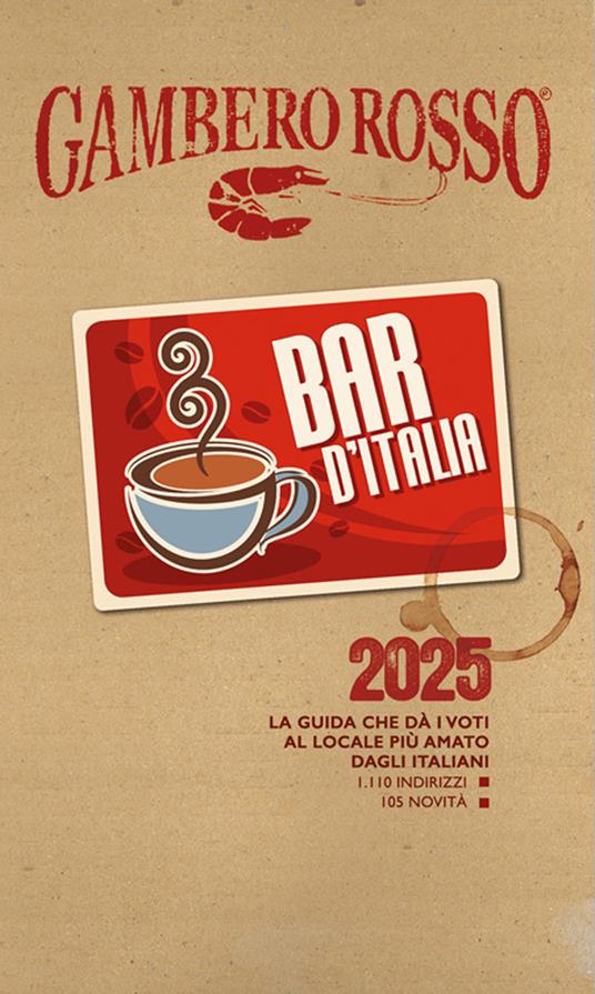 Bar d'Italia del Gambero Rosso 2025 - copertina