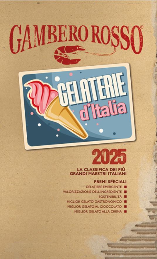 Gelaterie d'Italia del Gambero Rosso 2025 - copertina