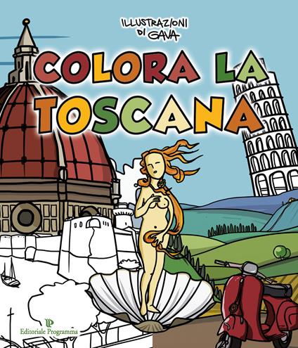 Colora la Toscana - copertina