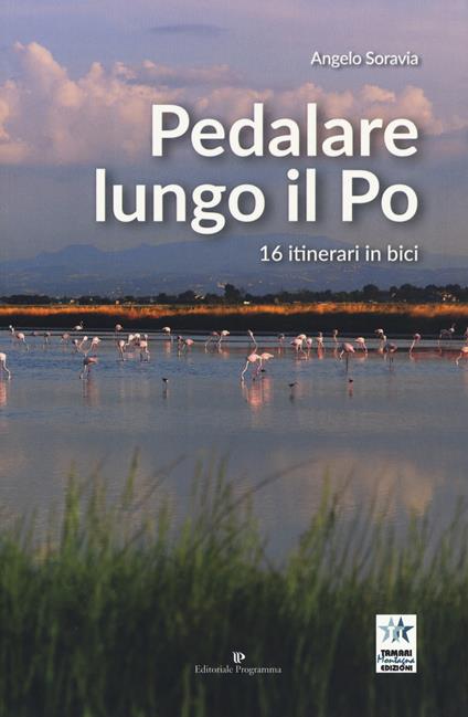 Pedalare lungo il Po. 16 itinerari in bici - Angelo Soravia - copertina