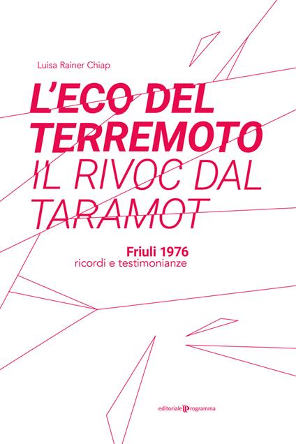 L'eco del terremoto-Il rivoc dal taramot. Friuli 1976 ricordi e testimonianze - Luisa Rainer Chiap - copertina