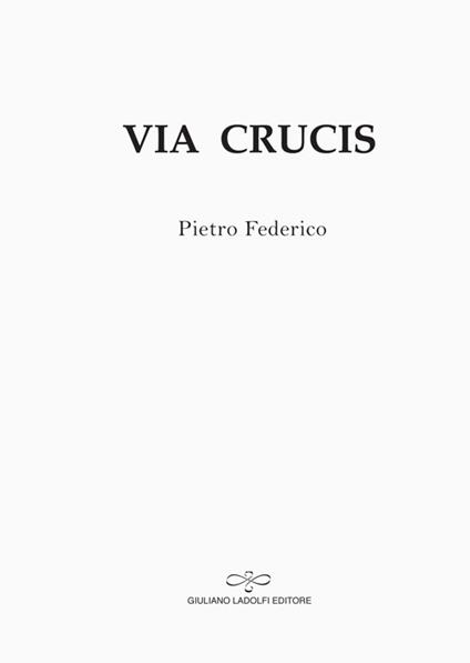Via crucis - Pietro Federico - copertina