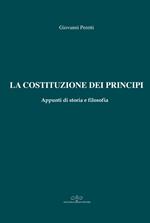 La Costituzione dei principi. Appunti di storia e filosofia
