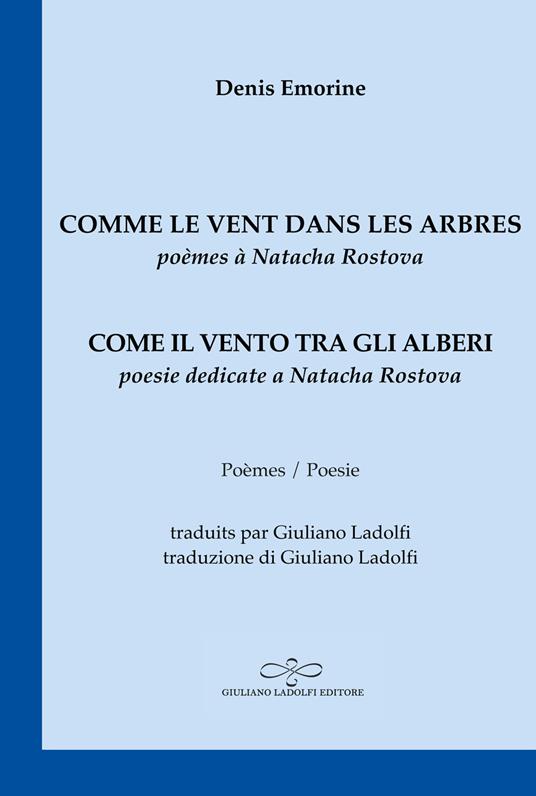 Comme le vent dans les arbres/Come il vento tra gli alberi - Denis Emorine - copertina