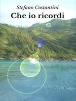 Che io ricordi