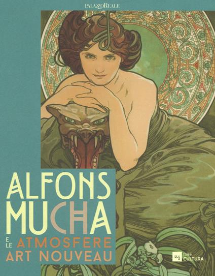 Alfons Mucha e le atmosfere art nouveau. Catalogo della mostra (Milano, 10 dicembre 2015-20 marzo 2016, Genova, 30 aprile-10 settembre 2016) - copertina