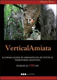 VerticalAmiata. La prima guida di arrampicata di tutto il territorio amiantino. Schede su 150 vie! - Alessio Boni - copertina