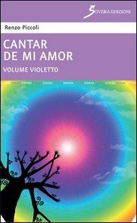 Cantar de mi amor «violetto» - Renzo Piccoli - copertina