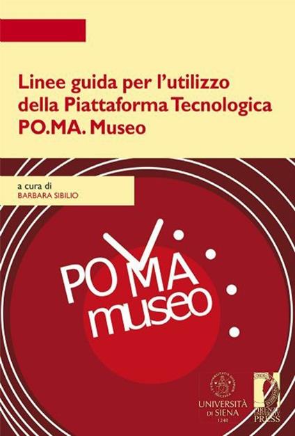 Linee guida per l'utilizzo della piattaforma tecnologica PO.MA. Museo - copertina