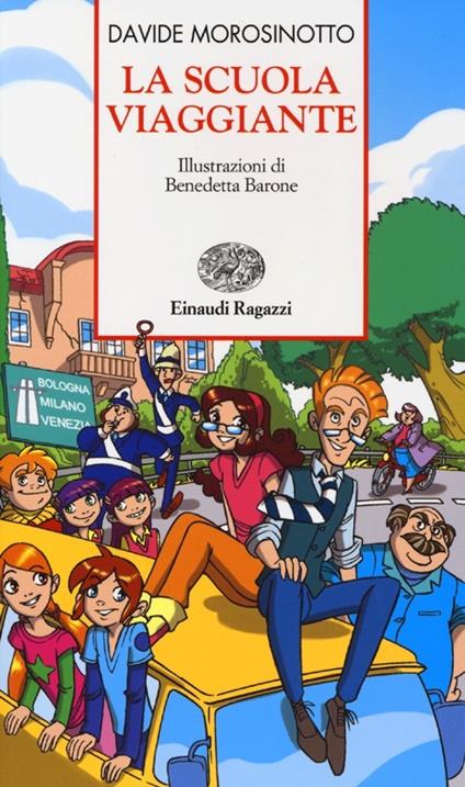 La scuola viaggiante - Davide Morosinotto - copertina