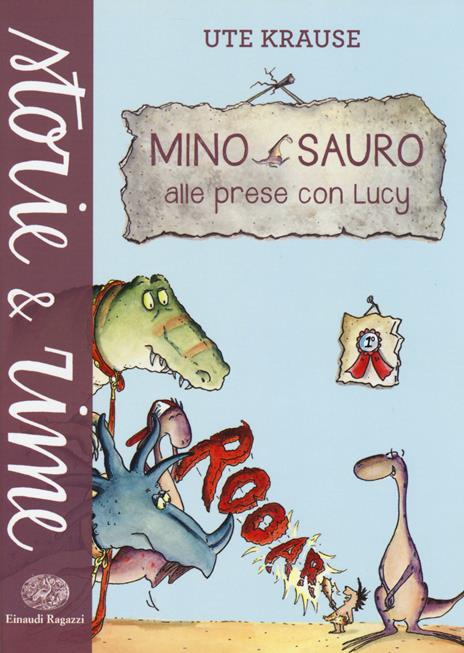 Mino Sauro alle prese con Lucy. Ediz. illustrata - Ute Krause - copertina