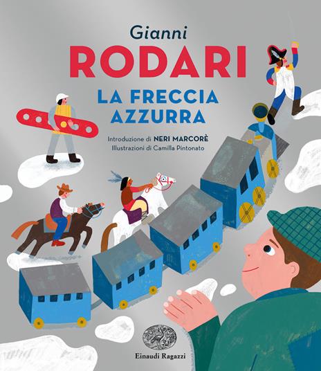 La freccia azzurra - Gianni Rodari - copertina
