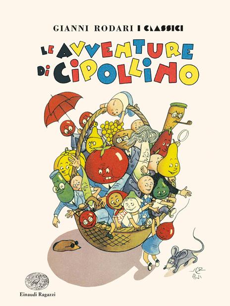 Le avventure di Cipollino - Gianni Rodari - copertina