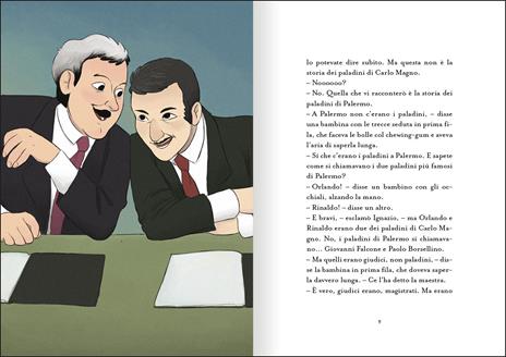 Falcone e Borsellino, paladini della giustizia. Ediz. a colori - Francesco D'Adamo - 2