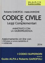 Codice civile e leggi complementari. Annotato con la giurisprudenza. Con aggiornamento online