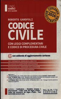 Codice civile con leggi complementari e codice di procedura civile. Concorso magistratura. Con aggiornamento online