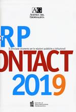 Agenda del giornalista 2019. Rp contact. Vol. 1