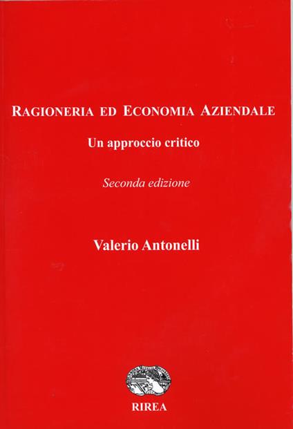 Ragioneria ed economia aziendale - Valerio Antonelli - copertina