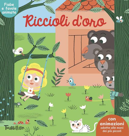 Riccioli d'oro. Fiabe animate. Libri per imparare - copertina