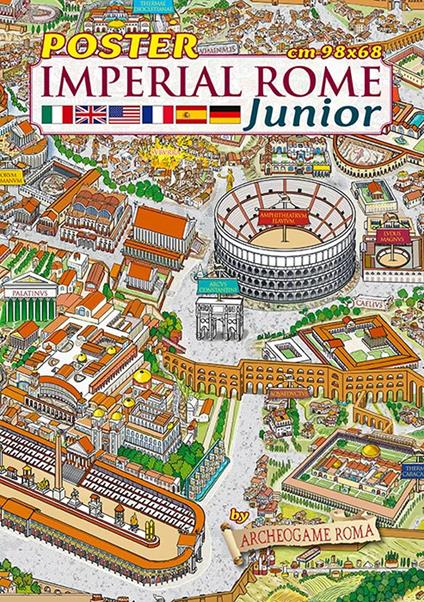 Imperial Rome junior. Ediz. multilingue - copertina
