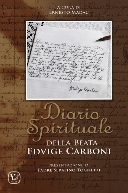 Diario spirituale della beata Edvige Carboni - copertina