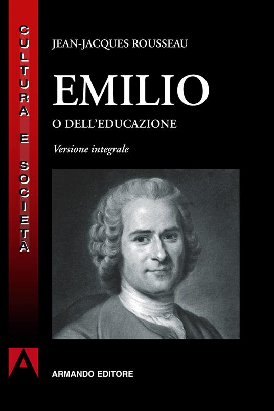 Emilio o dell'educazione - Jean-Jacques Rousseau - copertina