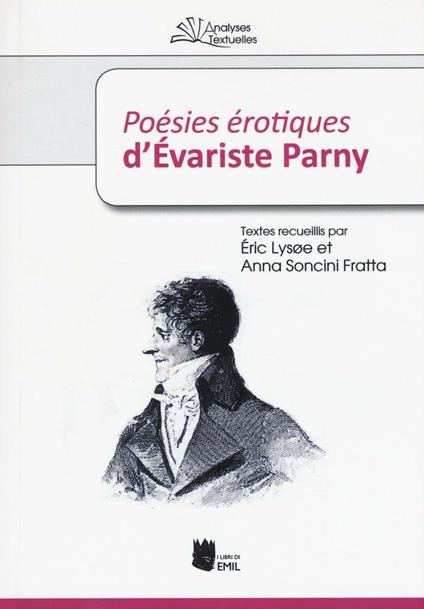 «Poésies érotiques» d'Évariste Parny - copertina