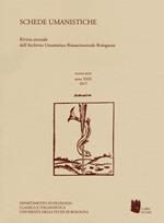 Schede umanistiche. Rivista annuale dell'Archivio Umanistico Rinascimentale Bolognese (2015). Vol. 24