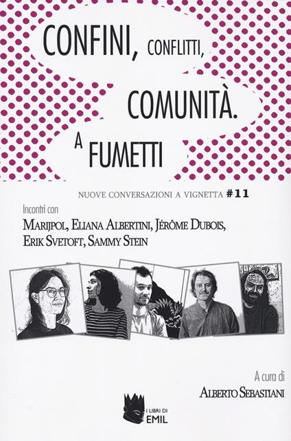 Confini, conflitti, comunità. A fumetti - copertina