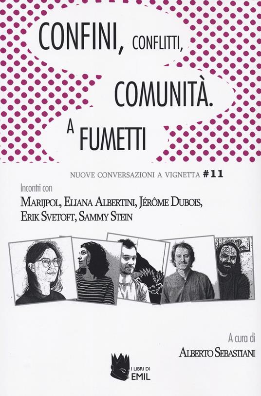 Confini, conflitti, comunità. A fumetti - copertina