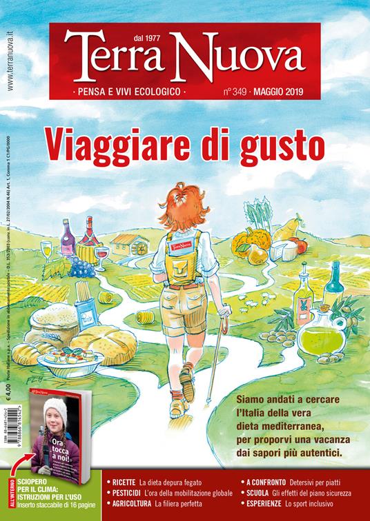 Terra nuova (2019). Vol. 5: Viaggiare di gusto (Maggio). - copertina