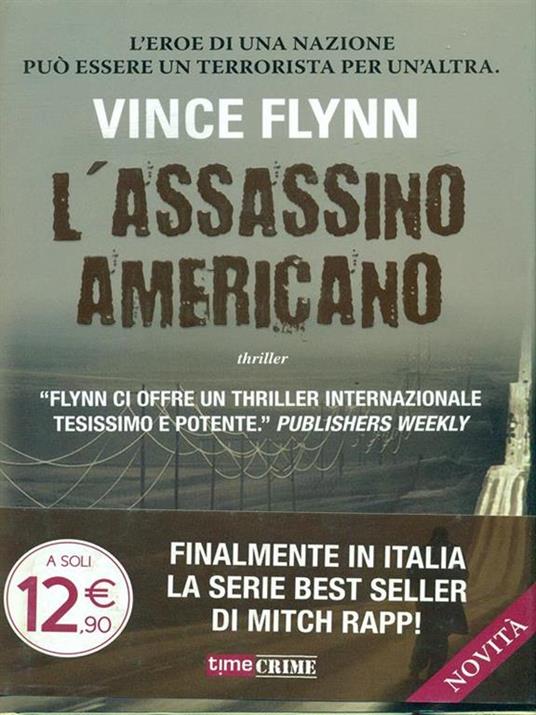 L'assassino americano - Vince Flynn - copertina