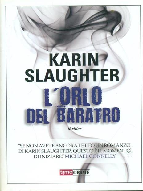 L'orlo del baratro - Karin Slaughter - copertina