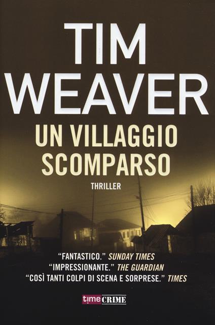 Un villaggio scomparso - Tim Weaver - copertina