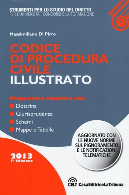 Codice di procedura civile illustrato - Massimiliano Di Pirro - copertina