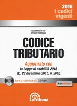Codice tributario. Con CD-ROM