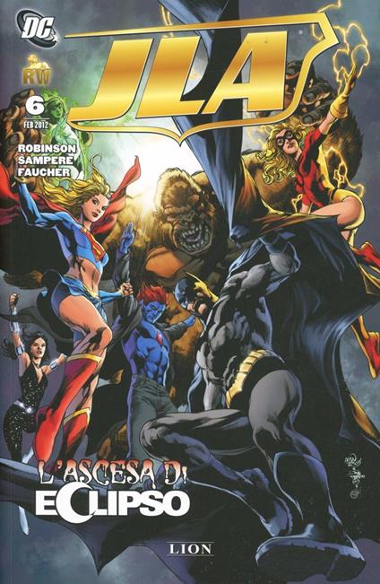 JLA. Vol. 6: ascesa di Eclipso, L'. - James Robinson - copertina