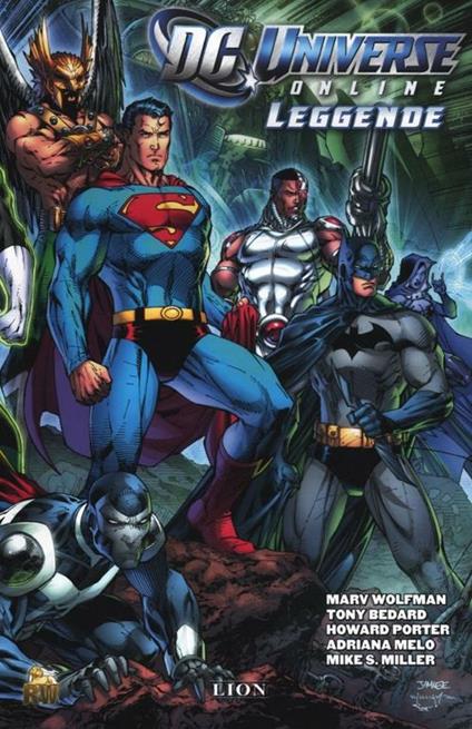 DC Universe online: leggende. Vol. 1 - copertina