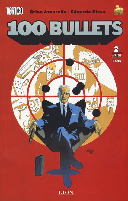 100 bullets. Vol. 1 - Brian Azzarello - copertina