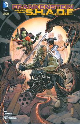 Frankenstein agente dello S.H.A.D.E. Vol. 1 - Jeff Lemire,Alberto Ponticelli - copertina